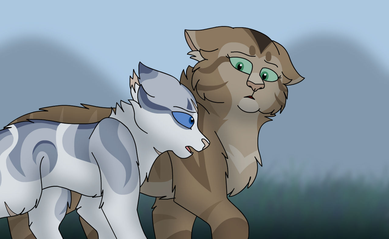 Ivypool Roseshards Ivypool and Stalk Purr by theDawnmist on DeviantArt