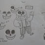 Sans and Flowey (Sketches)