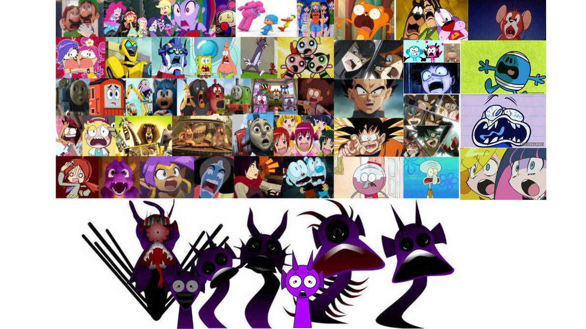 Everyone Scared/Screaming by suprememanuttp on DeviantArt