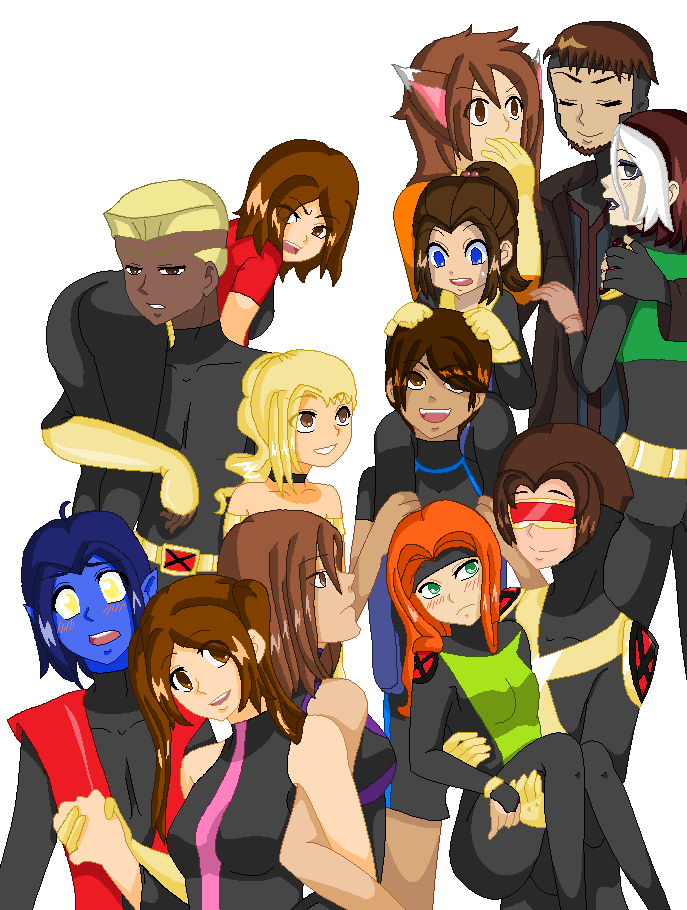 Doll Base Art:X-Men and OCs