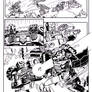 Transformers Portfolio Comic - Page 5 INKS
