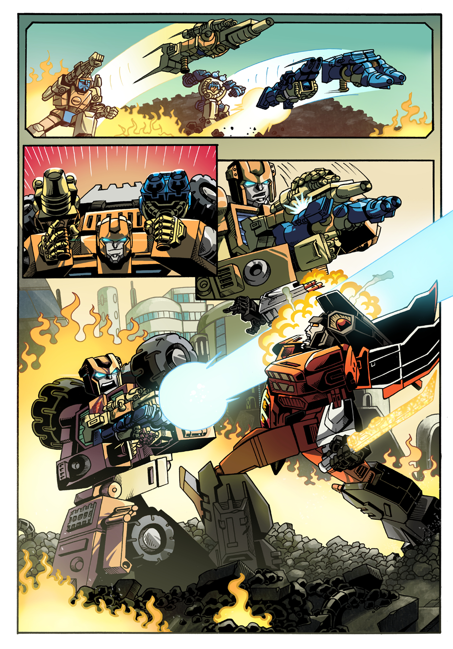 Transformers Portfolio Comic - Page 5 COLOURS by Natephoenix on DeviantArt