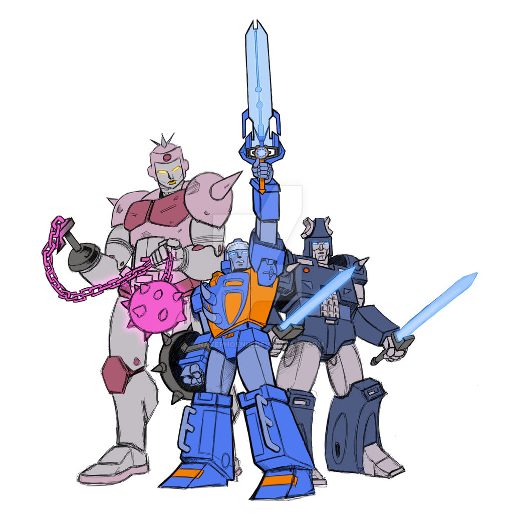 WIP - First Cybertronian Civil War print