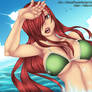 Erza Scarlet en Bikini