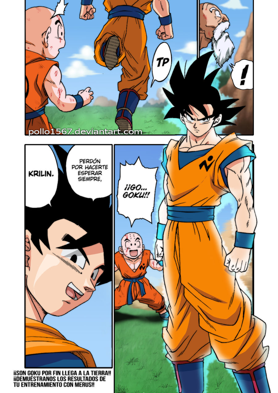 Manga 1 Dragon Ball Super (7) color by KraYmansH87 on DeviantArt