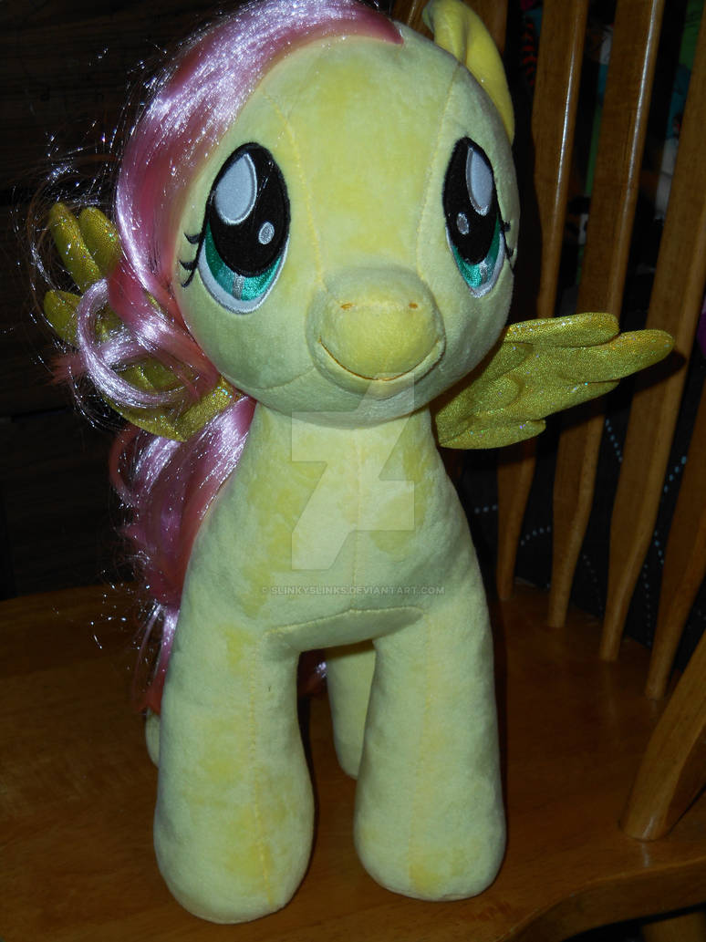 Fluttershy Build A Bear Plush by SlinkySlinks on DeviantArt