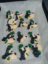 Iced Goofy cookies