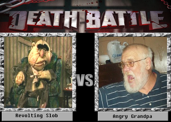 Death Battle: Revolting Slob VS Angry Grandpa