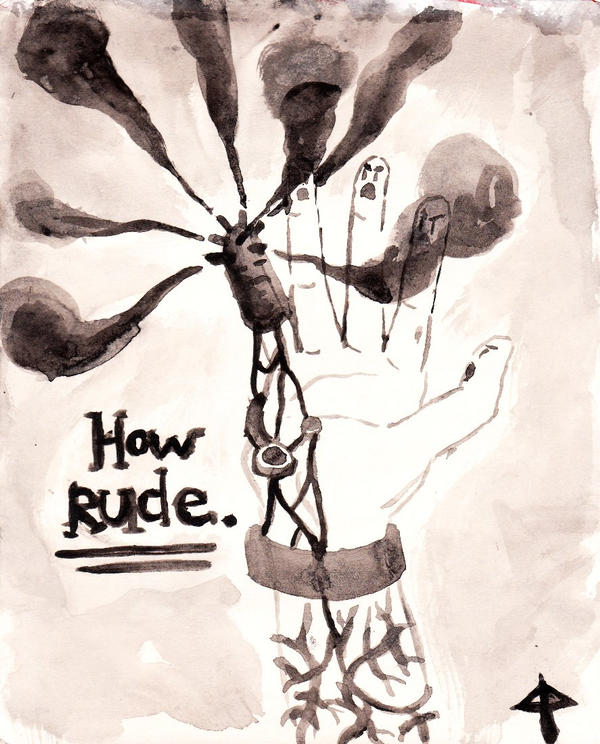Deviantart Being Rude How Rude by mint-persimmon on DeviantArt