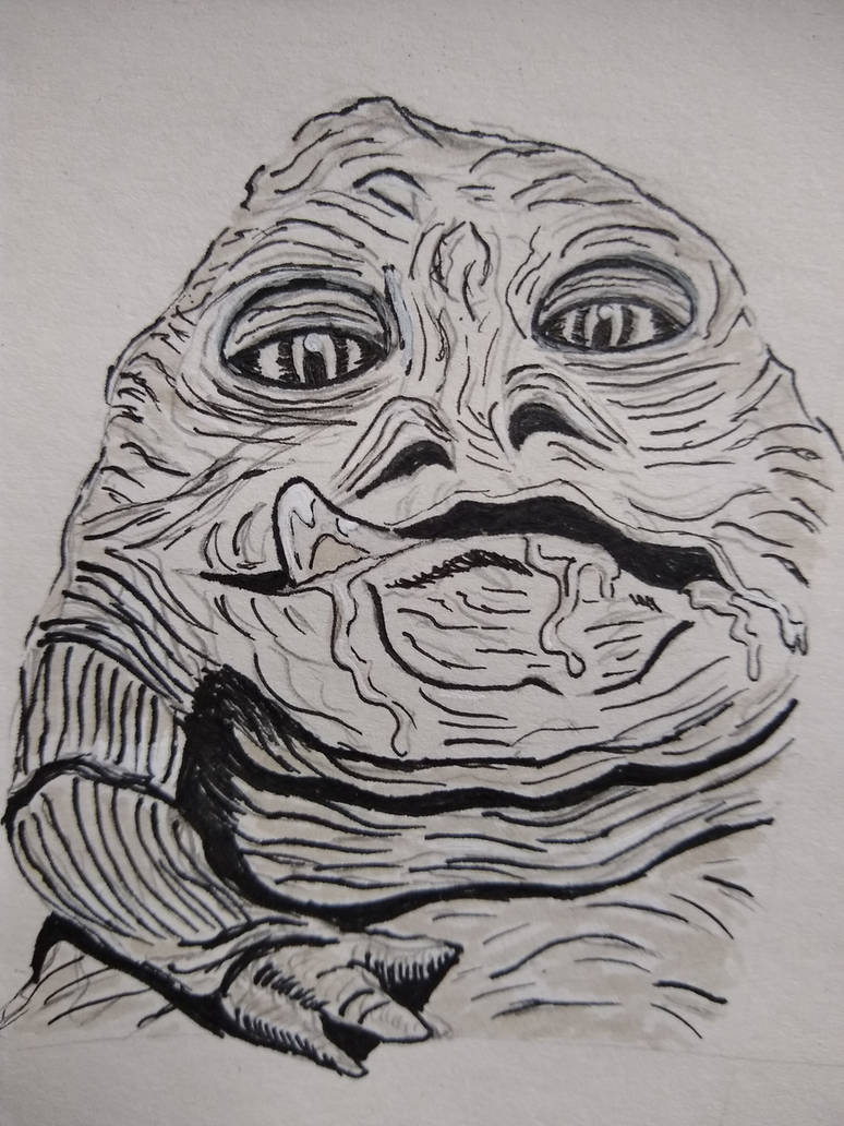 Jabba the Hutt by hunrej on DeviantArt
