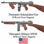 Tommy Gun VS Military Thompson SMG