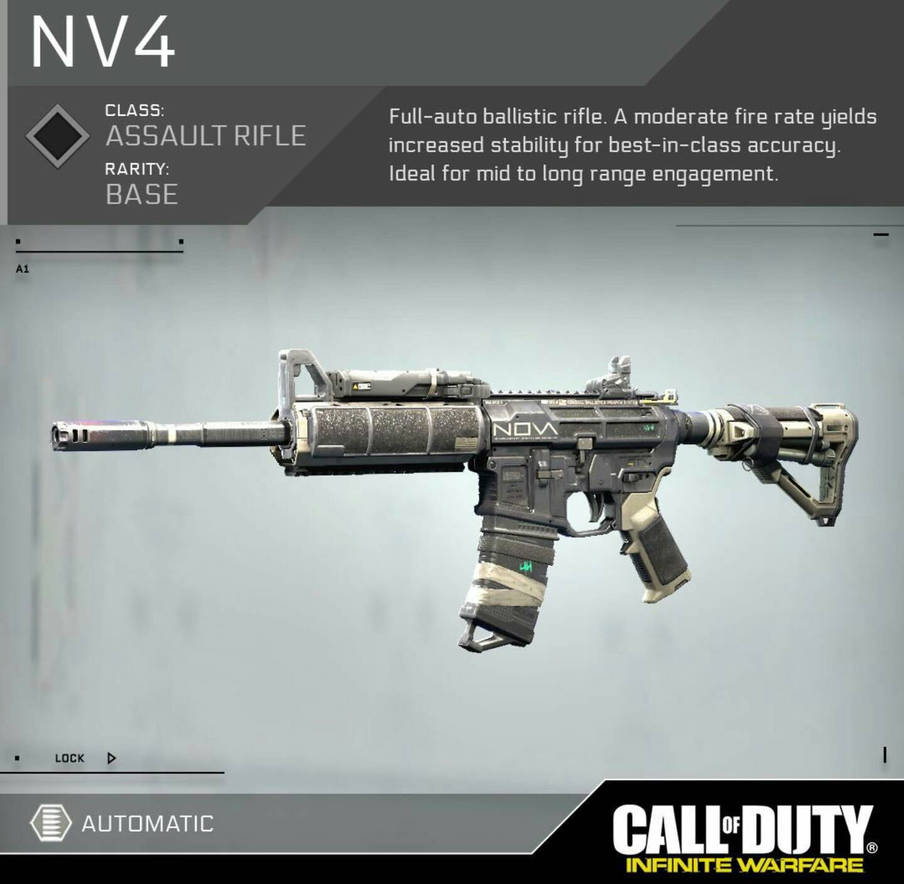 NV4 Assault Rifle by Karma45 on DeviantArt