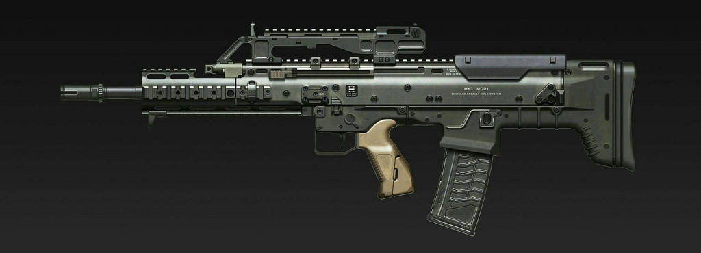 BOS14 Assault Rifle (Modern Warfare Remastered) by Karma45 on DeviantArt