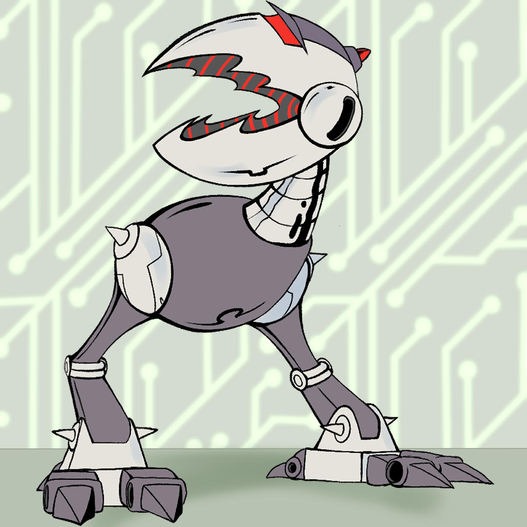 Swatbot Mouser/Swatbot Mashup - TMNT/Sonic the Hedgehog by Miloscopy on DeviantArt