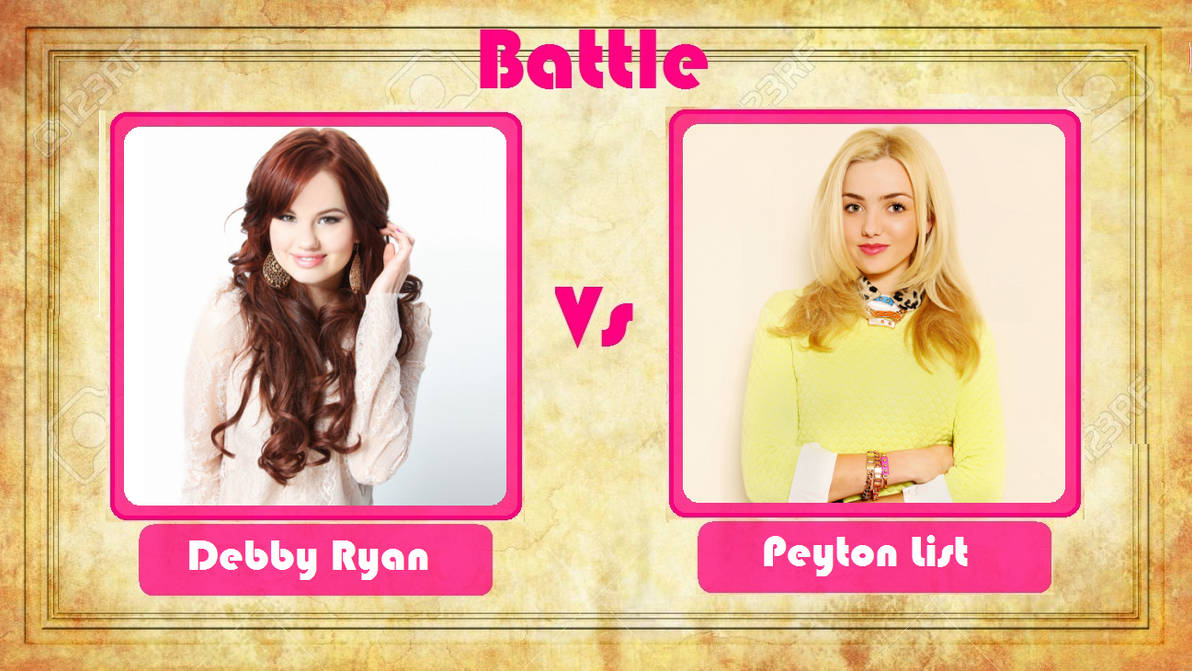 Debby Ryan Vs Peyton List By Lab Pro On Deviantart Debby Ryan Peyton List 2022