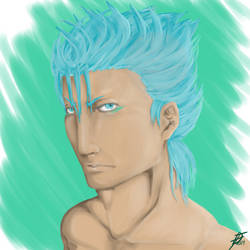 Grimmjow - Digital Shading Practice by FicticiousDelicious