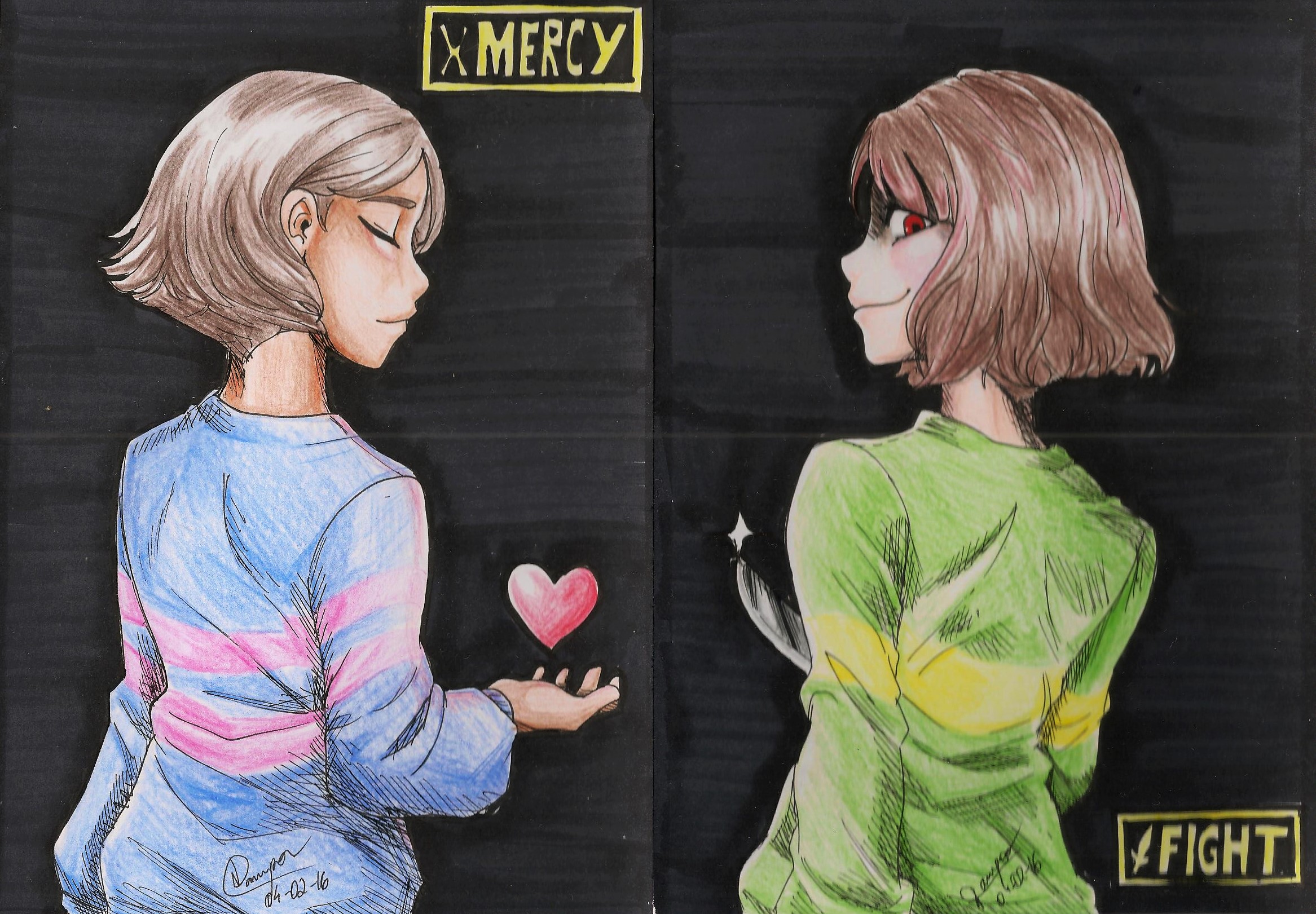Undertale - Flowey: Mercy or Fight ? by MrDragonboy96 on DeviantArt