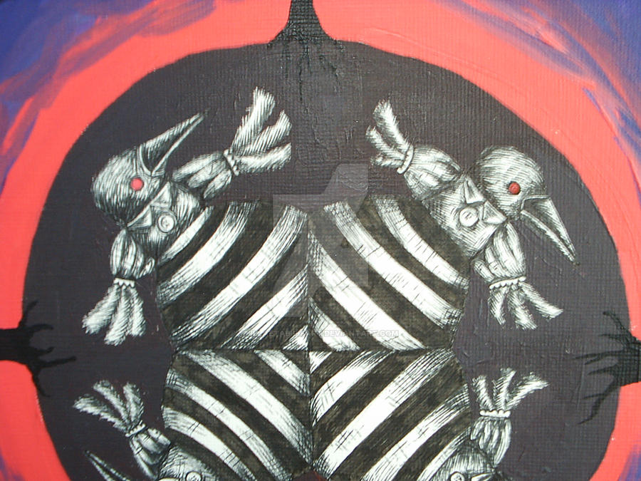 Crow Dance Risd Detail of Crow Dance I by illaetabilisart on DeviantArt