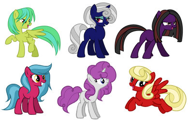 My Little Pony Adopts (OPEN) by KiriKat1993