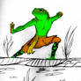 Kung Fu Frog