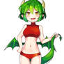 Draco Centauros Puyo Puyo Swimsuit Bikini