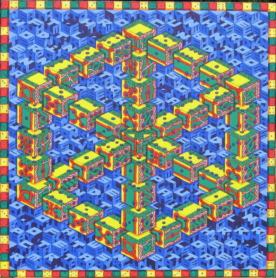 Dice Illusion by herbevore