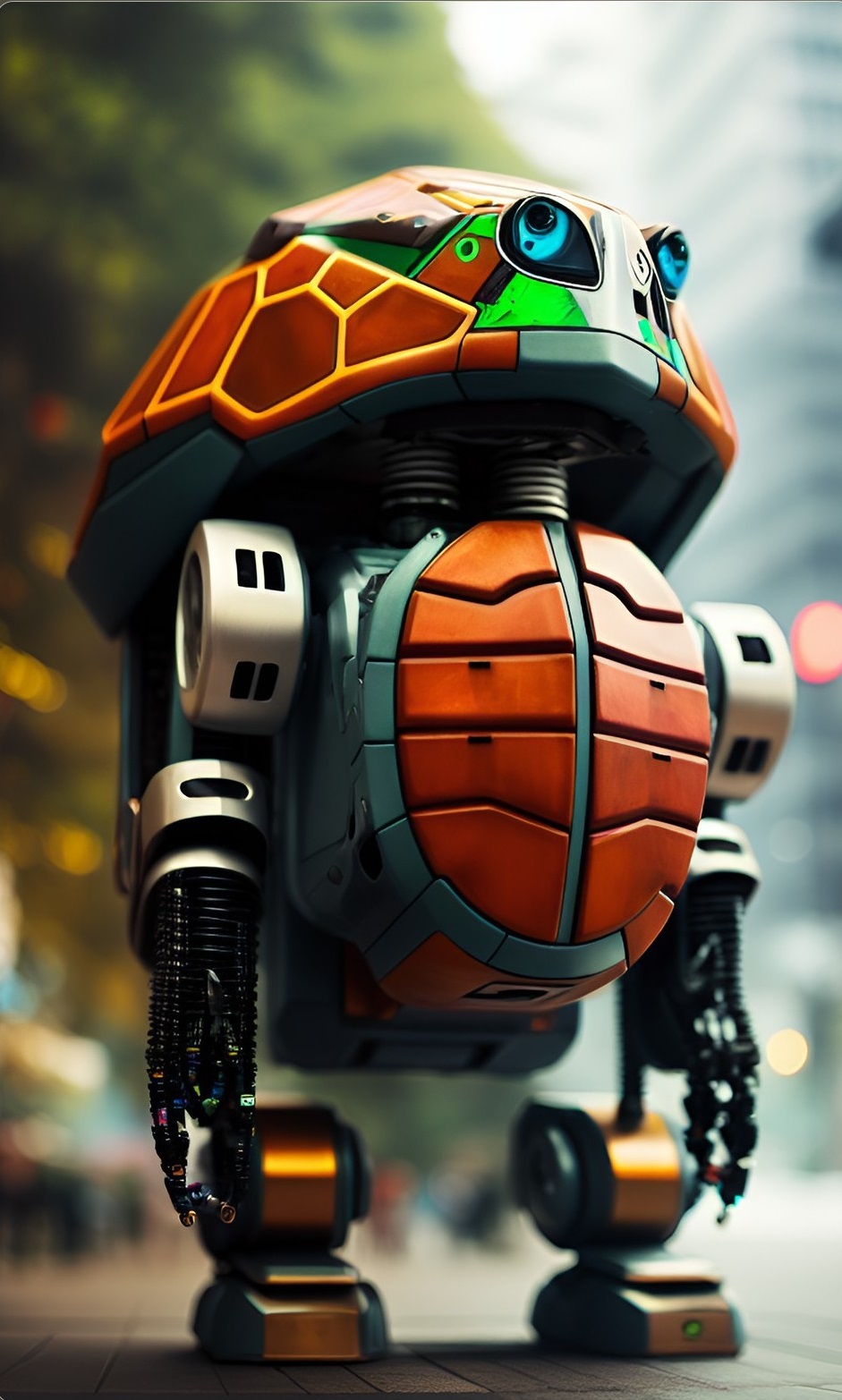 Robot Python Turtle Mu Robotic Turtle by ThotTren on DeviantArt