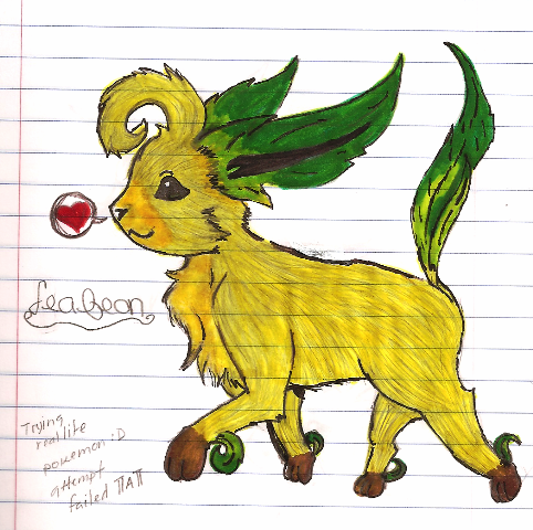 Leafia My first Leafia aka Leafeon by NewMoonHikari on DeviantArt