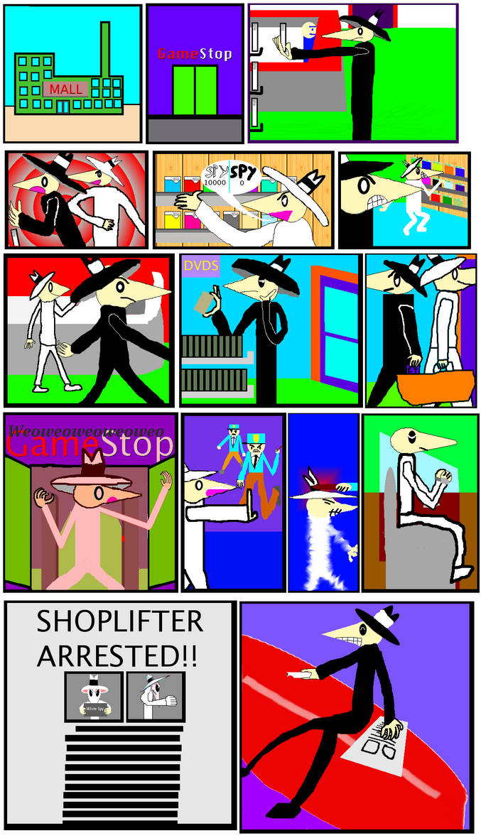 Spy vs. Spy Gamestop comic by MrsHoneydew on DeviantArt