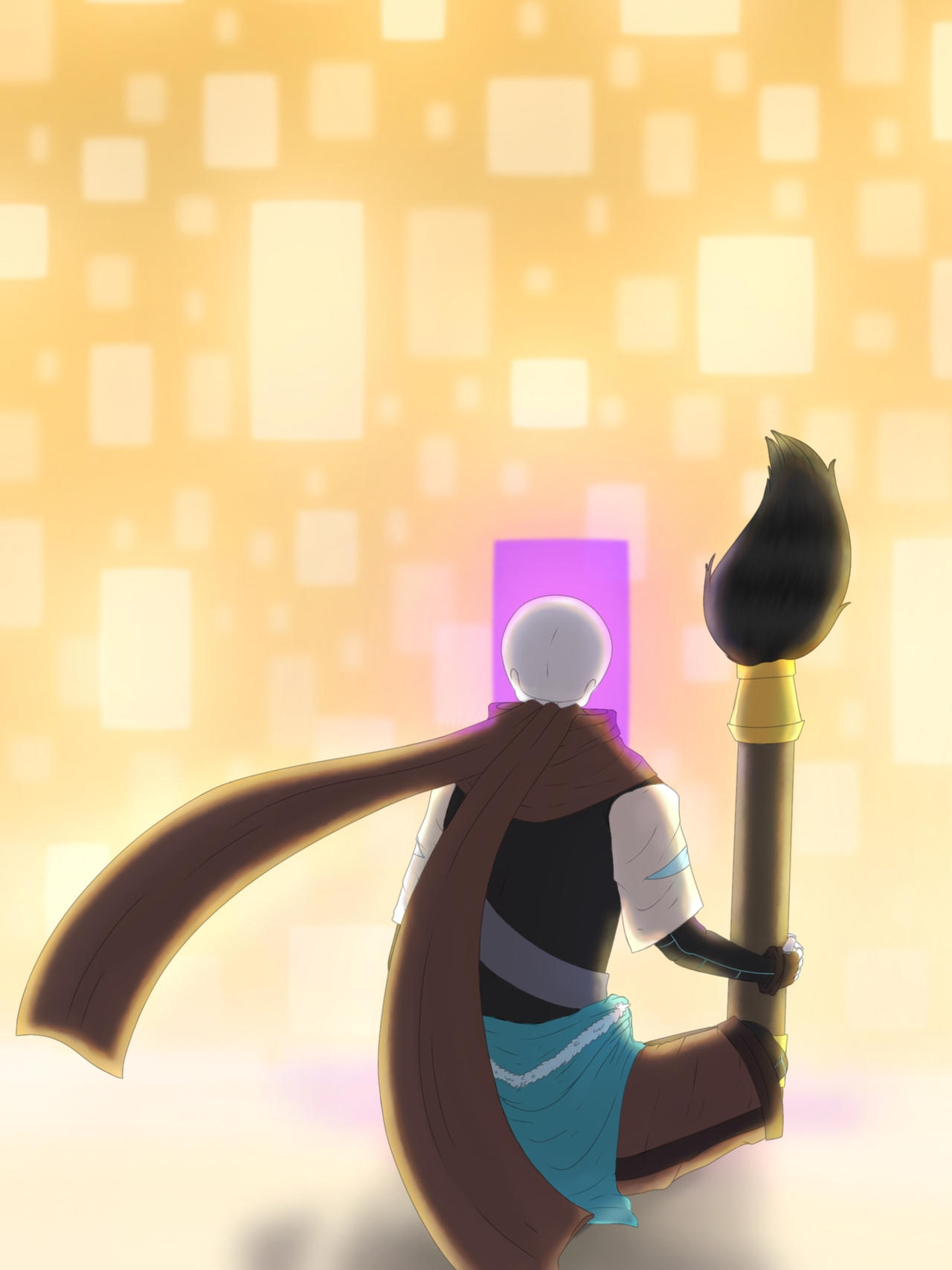 Ink!Sans by LeomyySai on DeviantArt