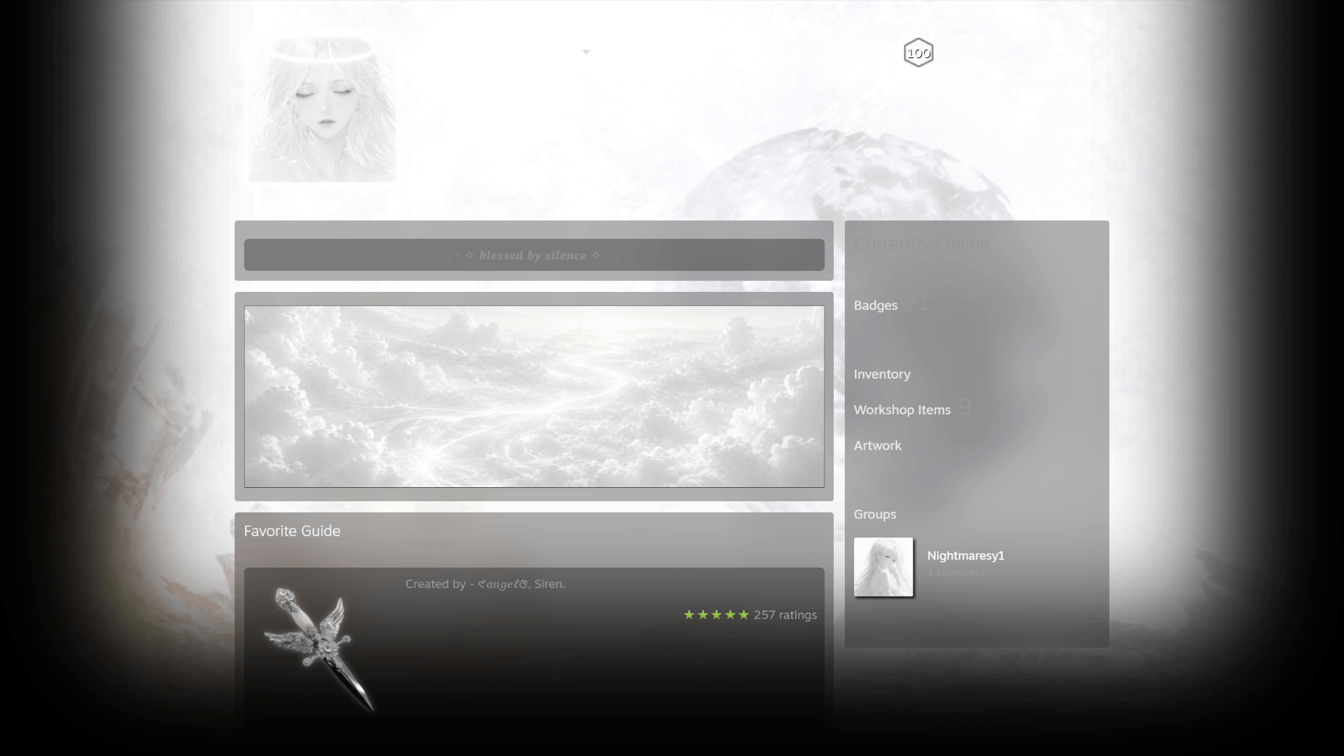 Steam Featured Artwork - Above The Clouds