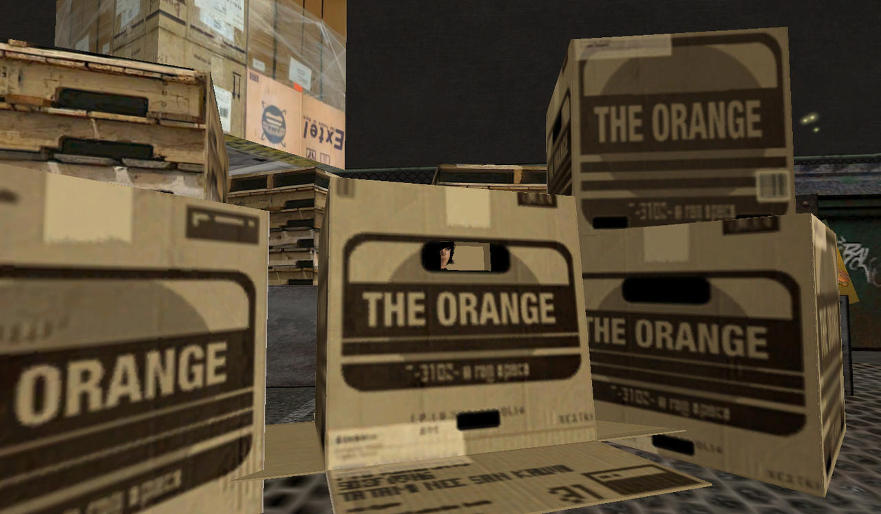 Mgs Box Texture MGS Orange Boxs by Maui2007 on DeviantArt