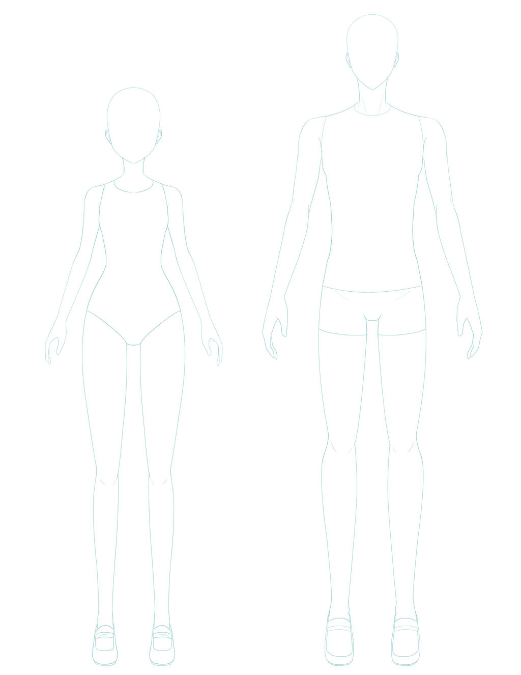 Girl And Boy Template By Love2drawmanga On Deviantart Girl And Boy Template By Love2drawmanga On Deviantart