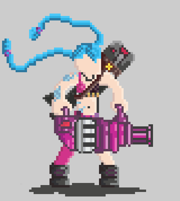 Get jinxed/ Pixelart