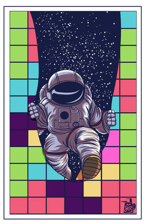 Tetris Espace Print By Joejr by joejr2