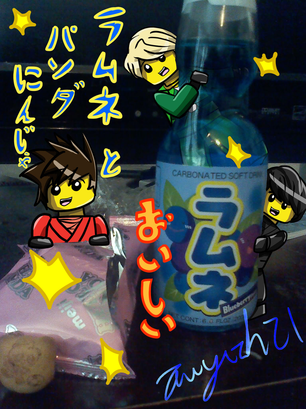 Ramune and Panda Ninja!