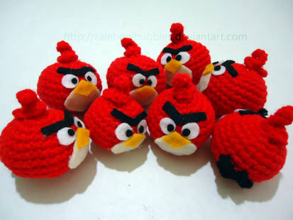 Angry Birds Amigurumi