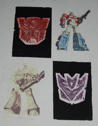 Transformers Leaders Etching