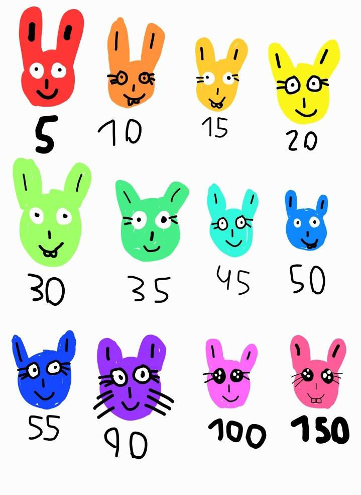 Many 100 Rabbit My Adoptables Rabbit by Datsunytphs on DeviantArt