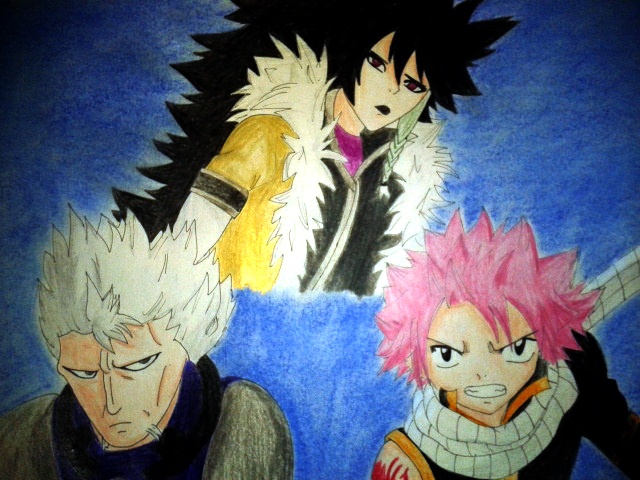 Fairy Tail Ending 12 Byro Midnight Natsu By Erufu Elda On Deviantart