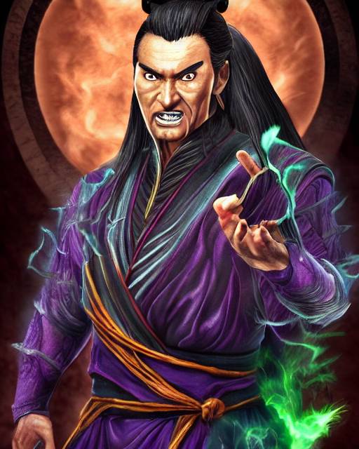 Diy Mortal Kombat cards: Titan Shang Tsung (MK1) by ActuallyAshley9 on  DeviantArt