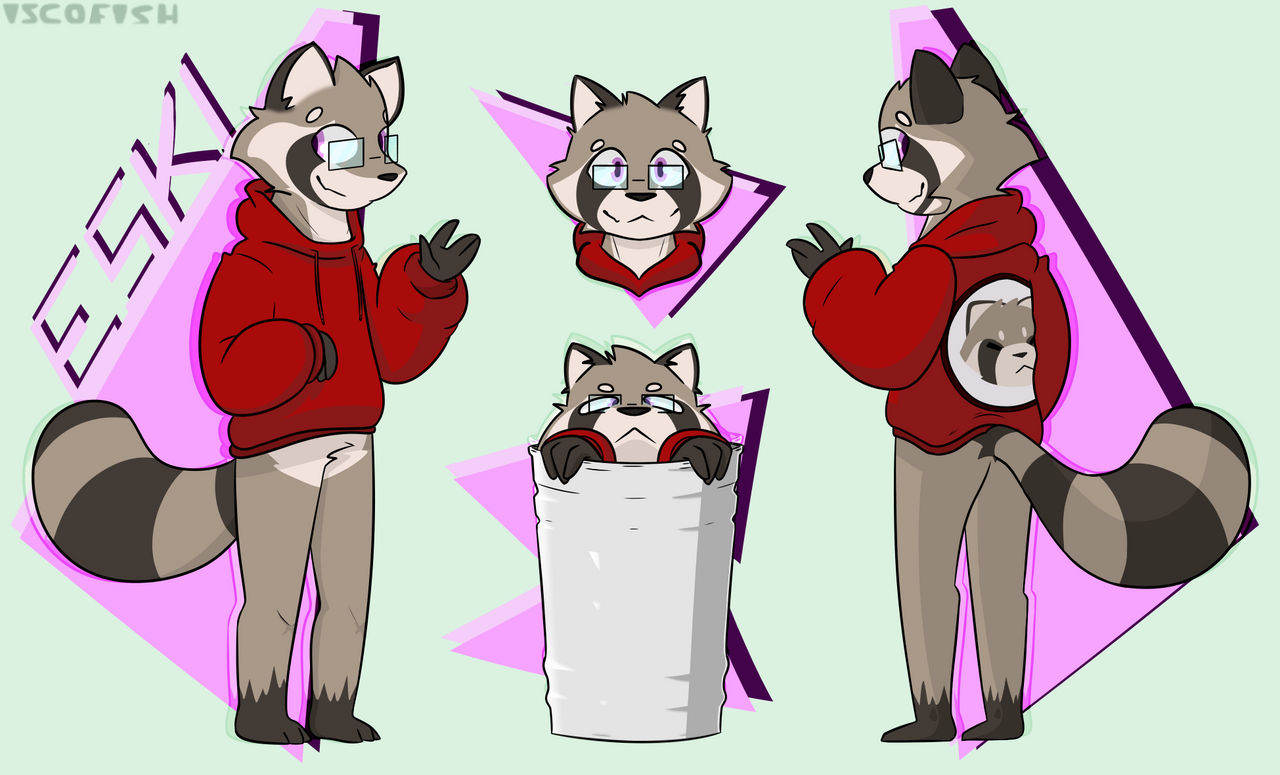 Raccoon commission by WhyAmIInThisSite on DeviantArt