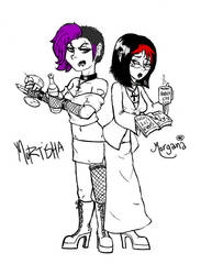 Mortisha and Morgana revamped