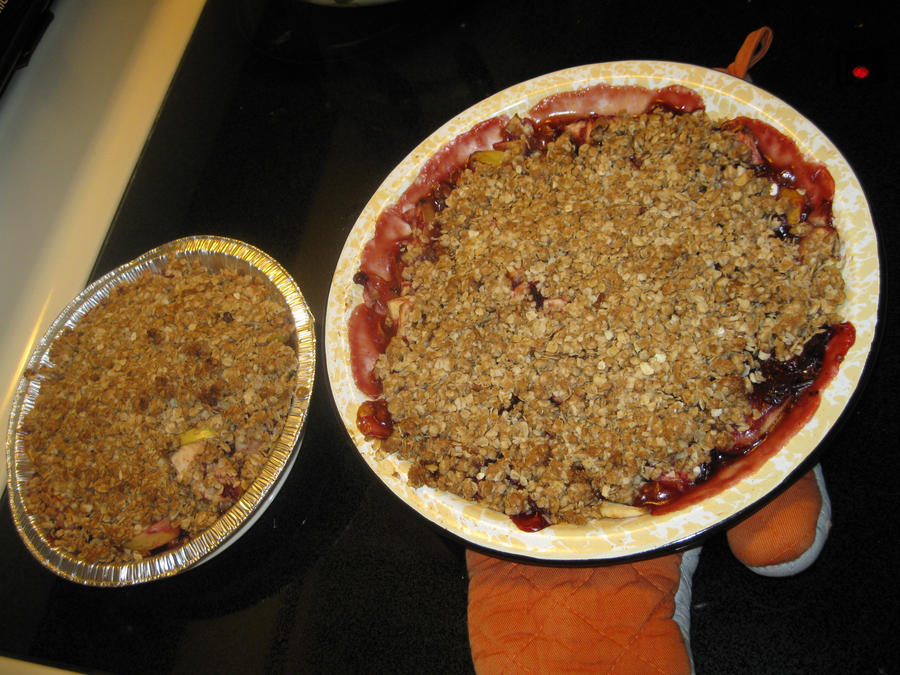 Apple Cranberry Crisp