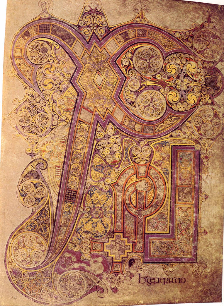 Book of Kells by PirateLotus-Stock