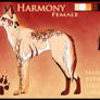 . Harmony - Reference Sheet 2013 .