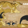 .: Samm - Reference Sheet 2014 :.