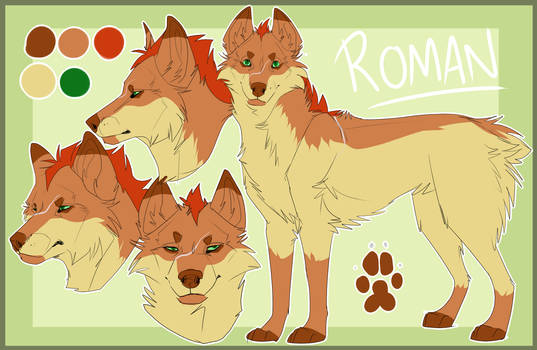 Roman Sketch Page