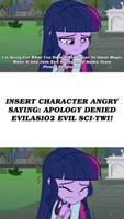 Who's Denied at Evilasio2 evil Sci-Twi apology