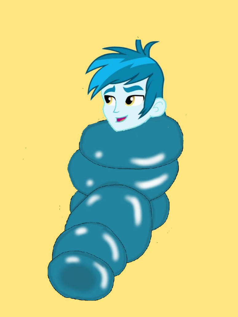 Inflatable Sleepsack Deviantart Thunderbass EqG in sleepsack by mlpfantwi2011 on DeviantArt